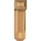 Ekena Millwork Traditional Craftsman Rough Sawn Bracket w/ Offset Brace, Western Red Cedar, 8"W x 20"D x 28"H BKT0806X20X28TRA04RWR - alternate 4